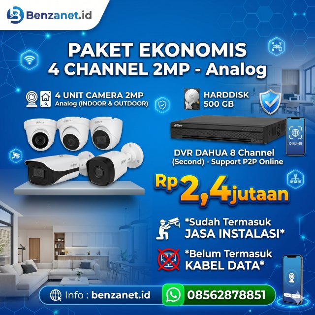 4 Channel Ekonomis - ANALOG